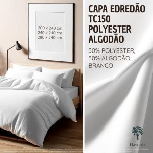 Capa de edredão TC150 polyester-algodão