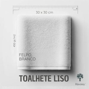 Toalhete liso em Felpo