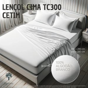 Lençol TC300 cetim