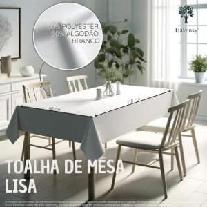 Toalha de mesa lisa