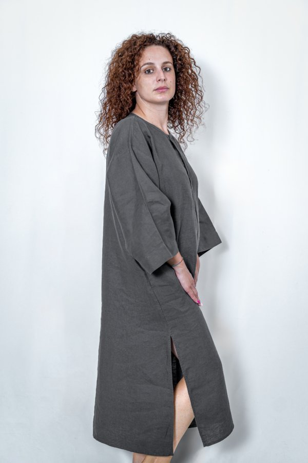 Vestido Linho Mulher