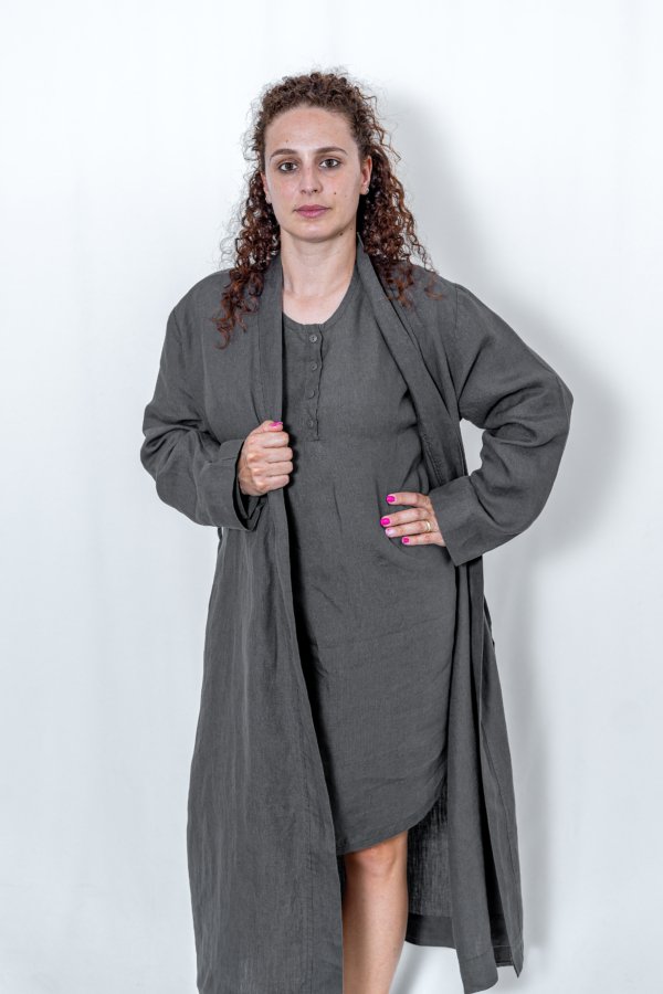 Robe Linho Cinza - Image 5