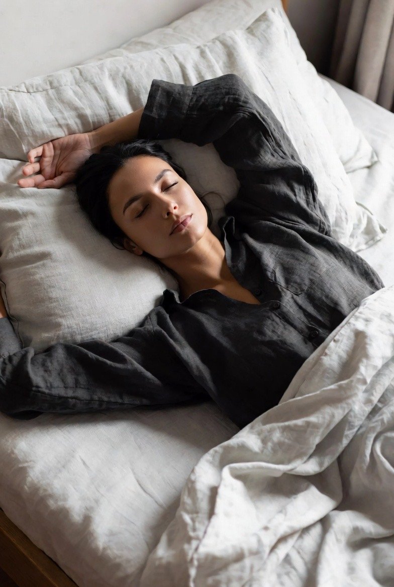 Camisa Linho Cinza Mulher - Image 4