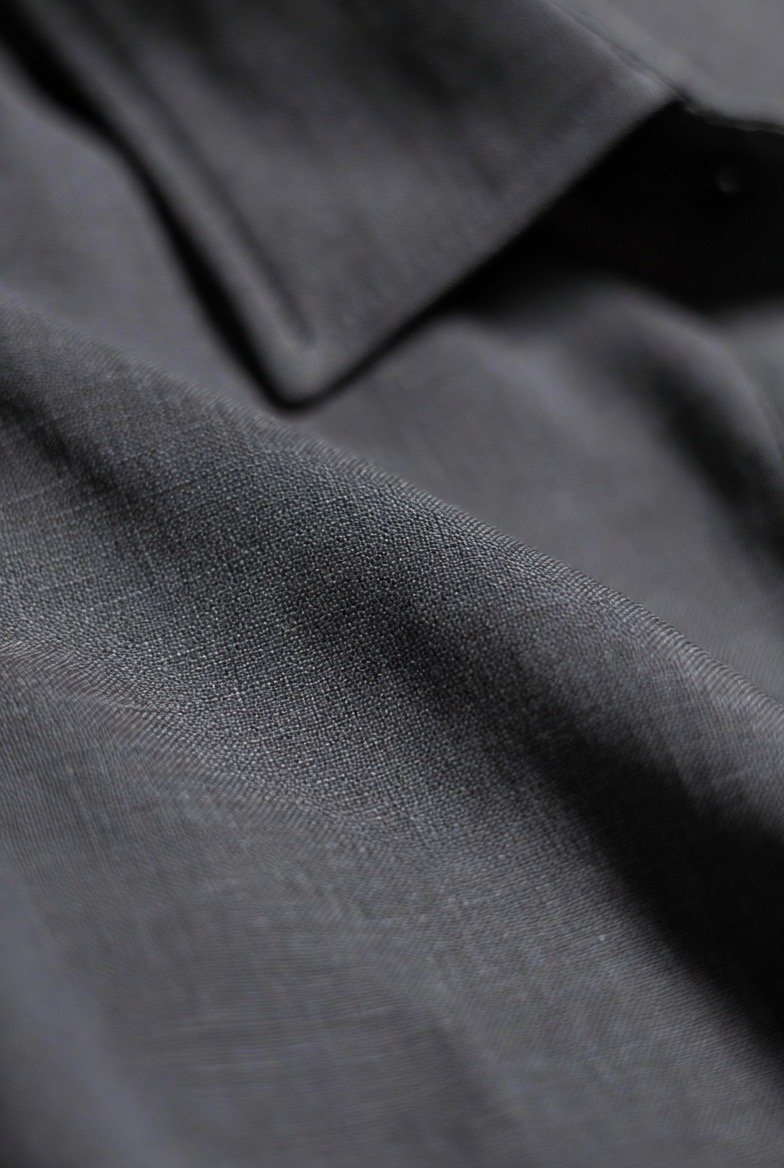 Camisa Linho Cinza Homem - Image 2